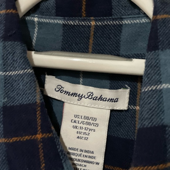 Tommy Bahama boy’s long sleeve shirt size L(10-12) - Picture 4 of 5